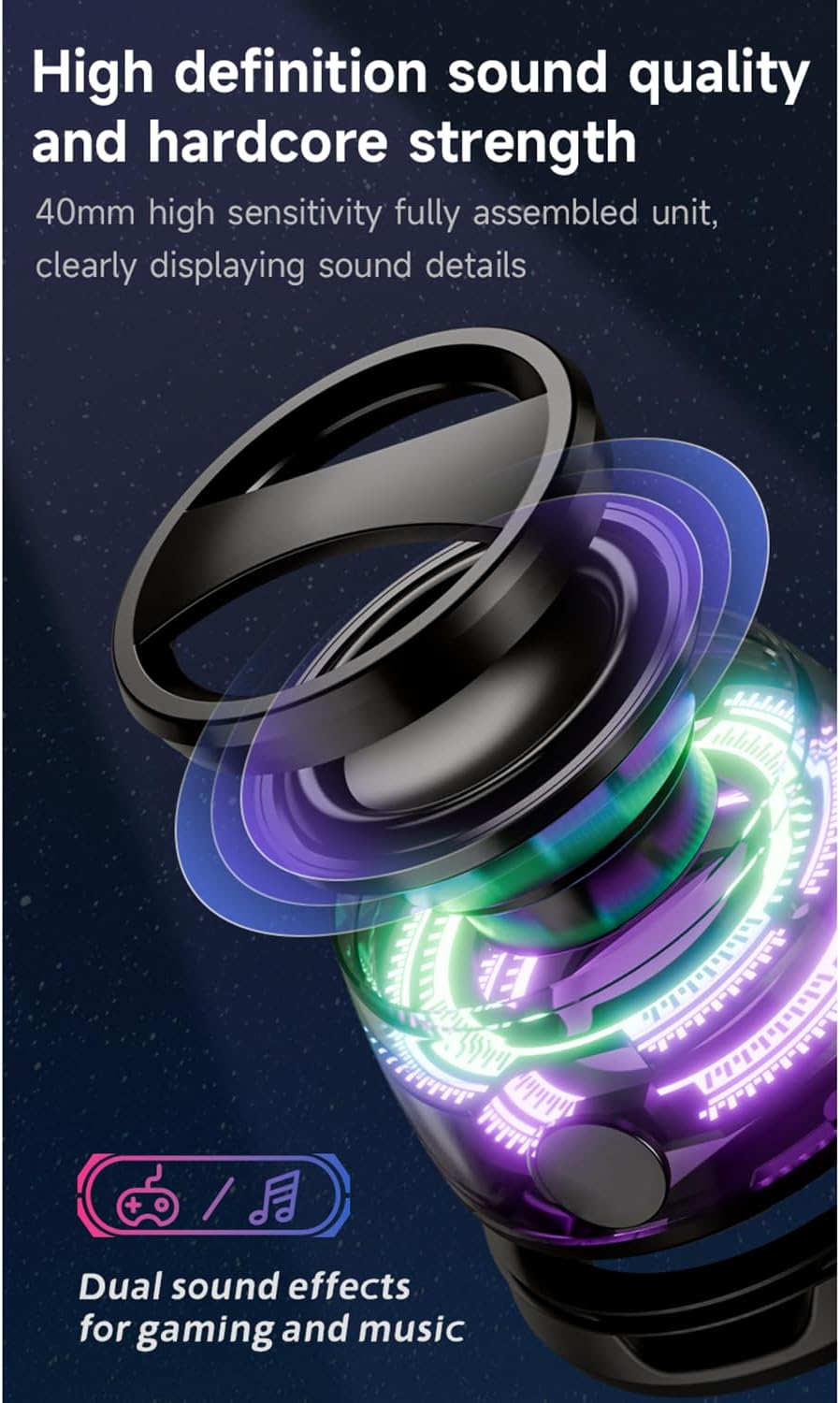 Boxă Mini RGB Bluetooth